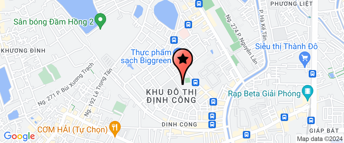 Map go to Nam Son Telecommunication Development Company Limited