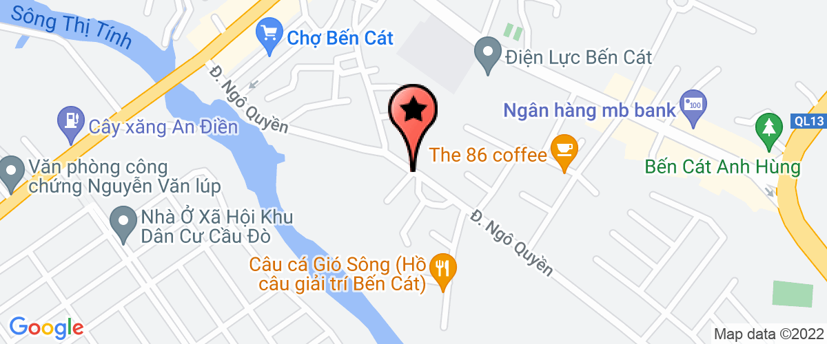 Bản đồ đến Công Ty TNHH Vàng Bạc Kim Thành Phát