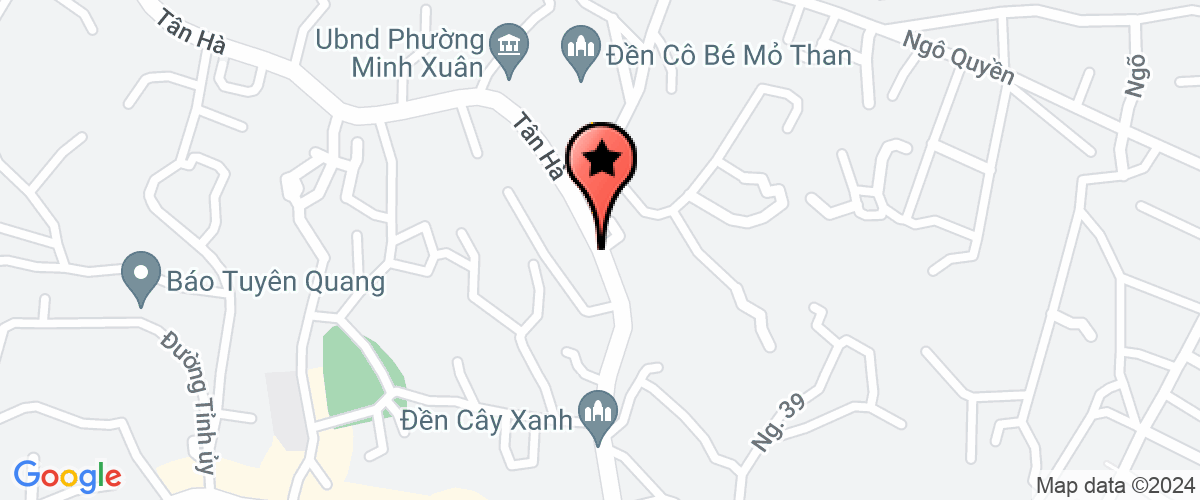 Map go to Dat Vu Company Limited