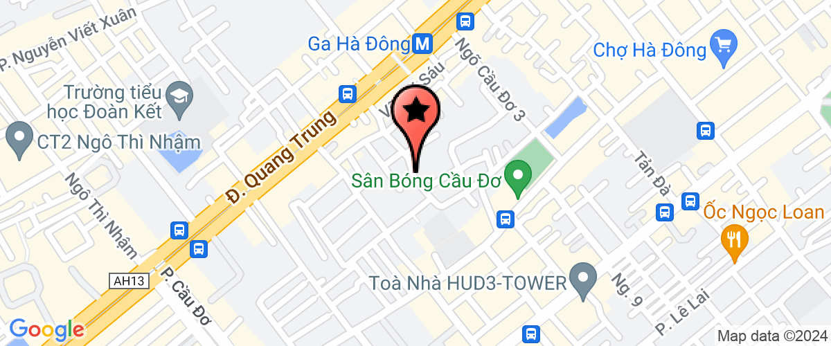 Map go to Branch of  Viet Ha in Ha Noi General Trading Joint Stock Company
