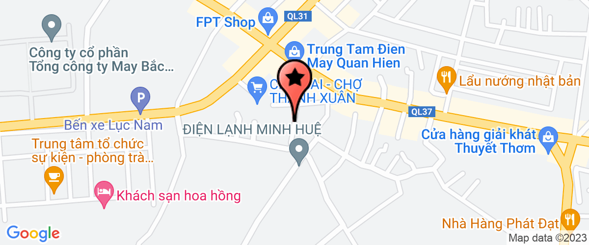 Bản đồ đến Công ty TNHH một thành viên Ninh Hưng