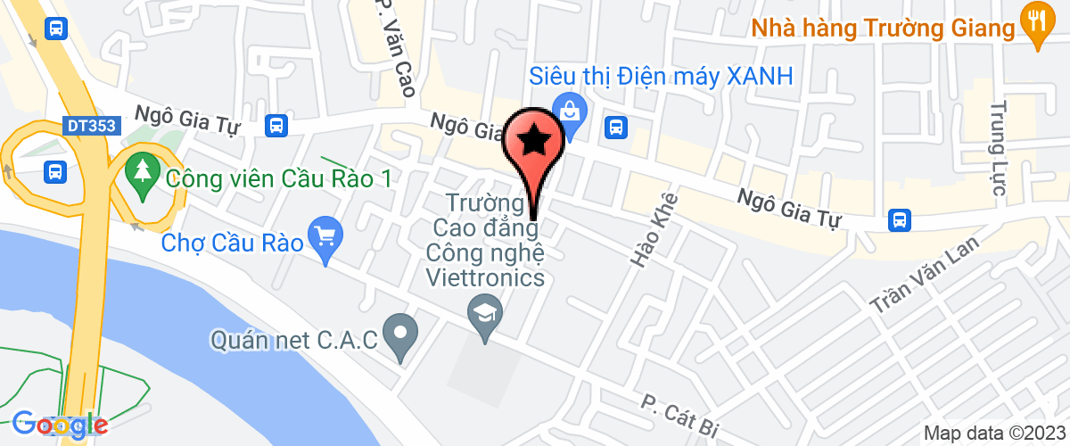 Map go to Dai Truong Tin Joint Stock Company