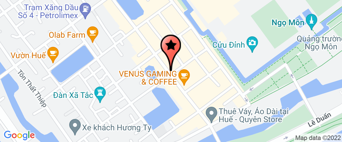 Map go to Dinh Dieu Thanh Private Enterprise