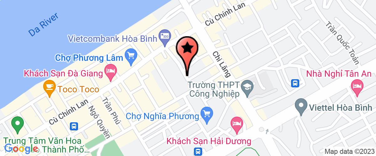 Map go to Chb Hoa Binh Company Limited