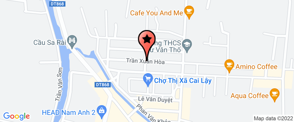 Map go to Phuong Tg Company Limited