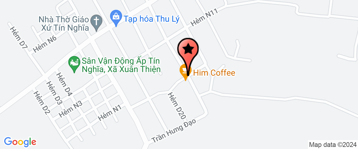 Map go to Van The Thanh Service Trading Company Limited