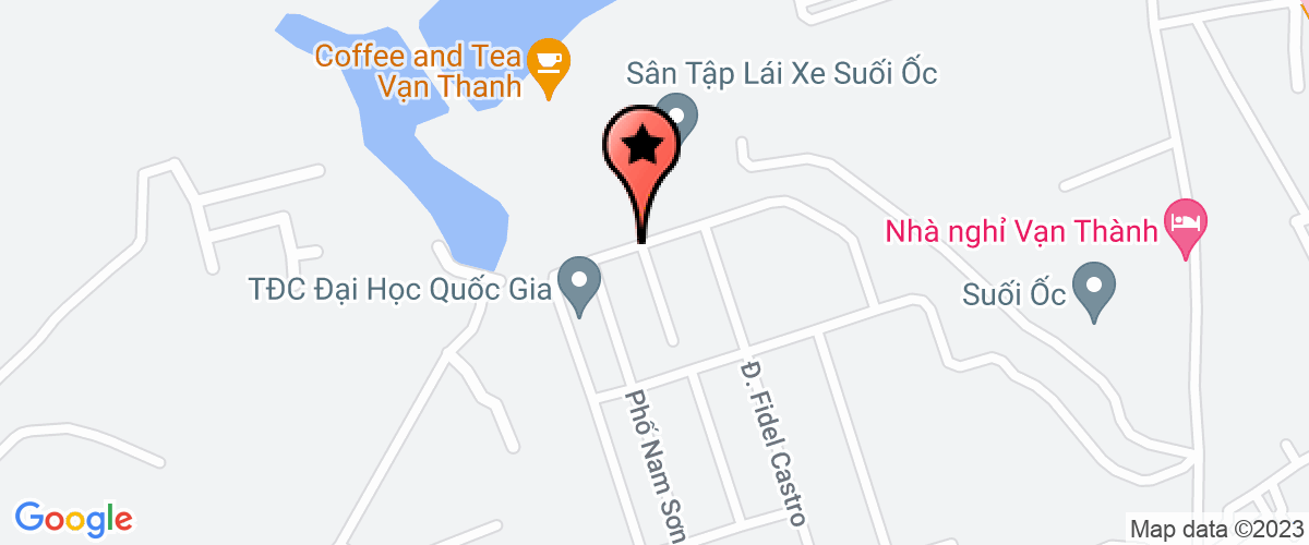 Map go to Anh Dung Travel and Service Company Limited