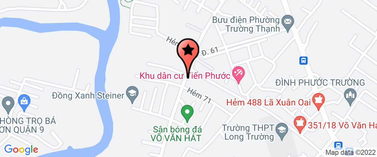 Map go to Dung An Huy Service Trading Production Company Limited