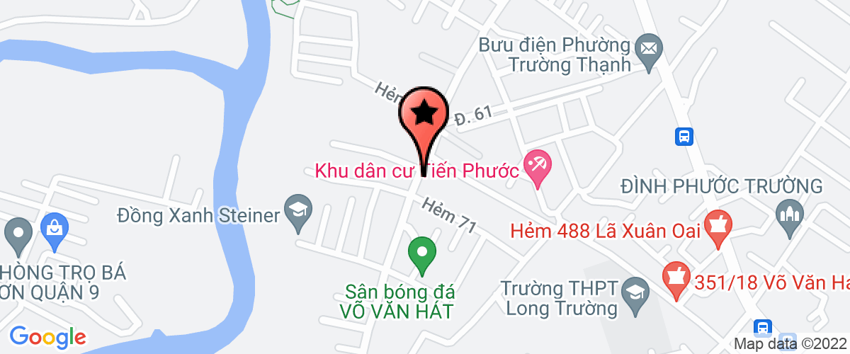 Bản đồ đến Công Ty TNHH Sản Xuất Thương Mại Dịch Vụ Dũng An Huy