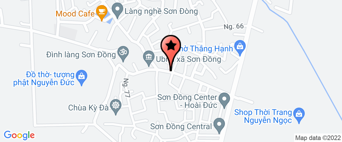 Map go to Cong Vien Ha Noi Green Tree Construction Joint Stock Company
