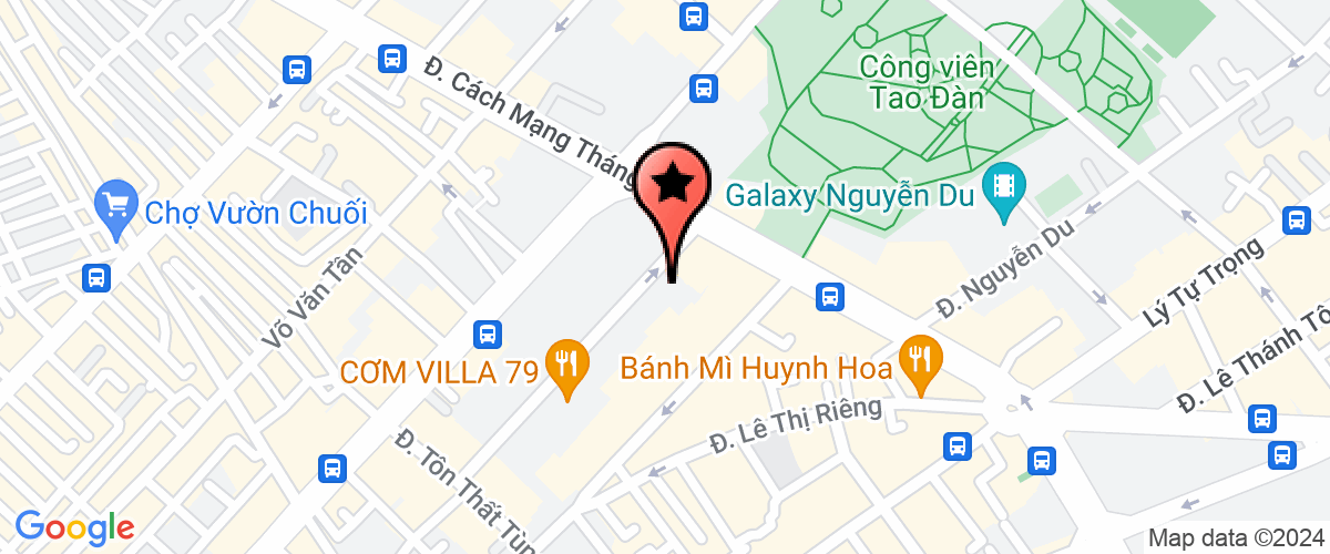 Map go to Nam Viet (Duoc Chuyen Tu Thung Mai Co Phan Nam Viet (NTNN) Bank Commercial Joint Stock Bank