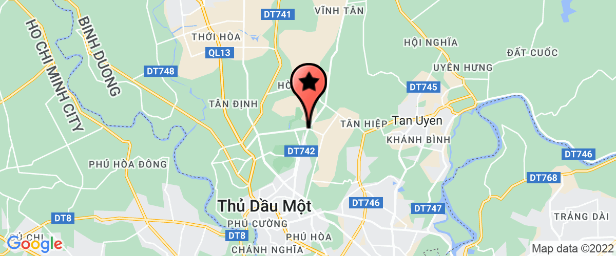 Bản đồ đến Công ty TNHH TM Sắt Thép Quý Bằng