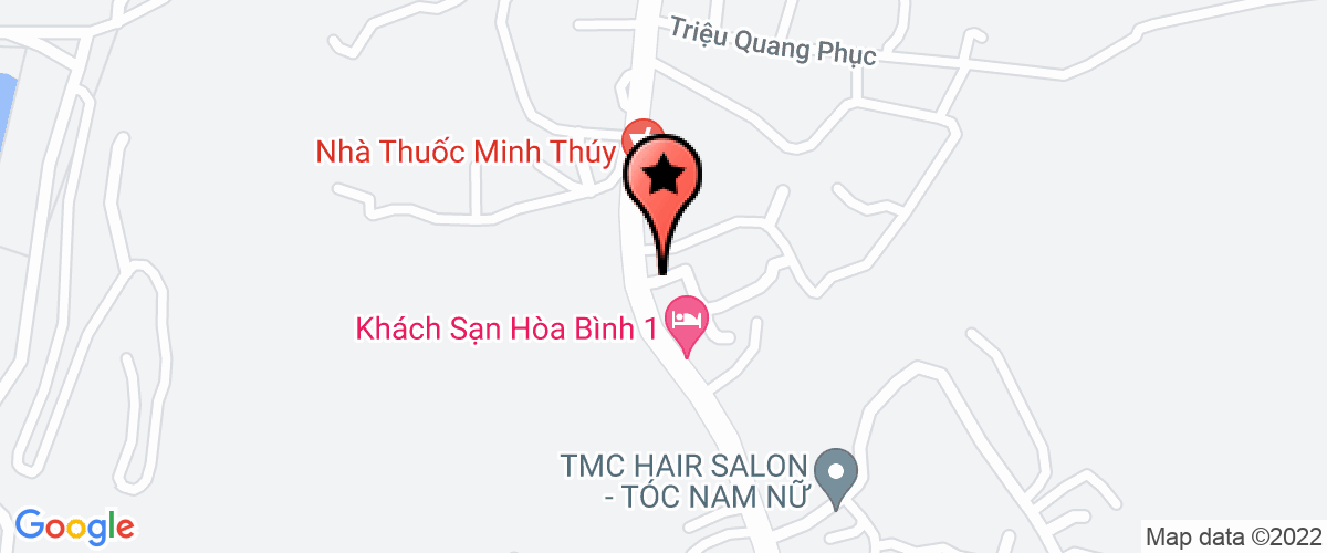 Map go to Peace Tour Anh Travel Joint Stock Company