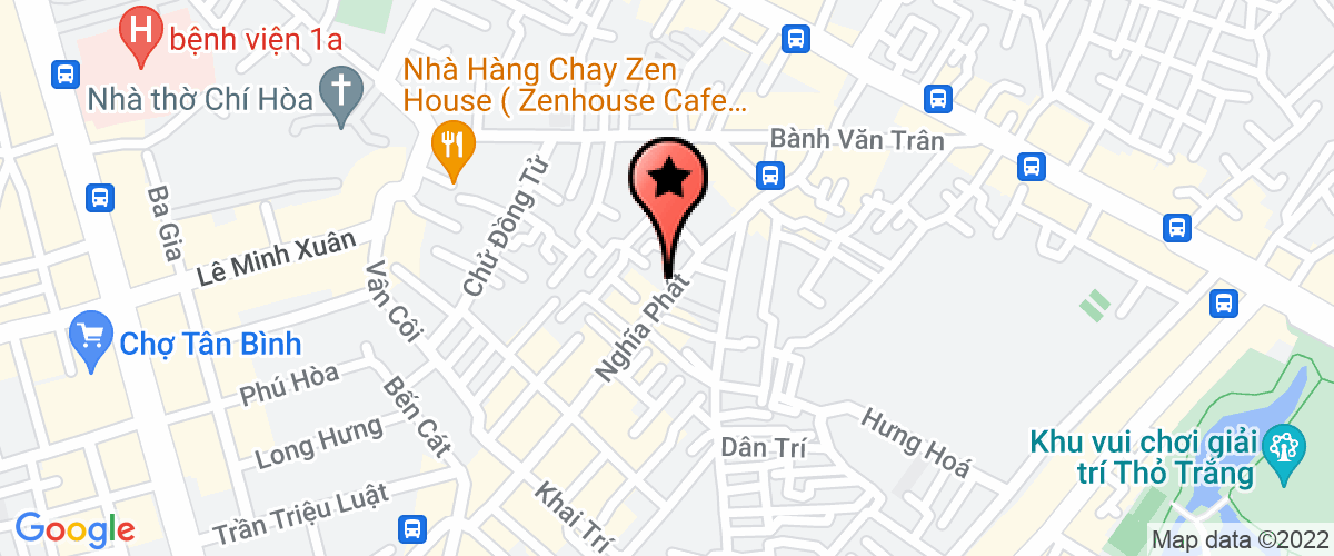 Map go to Minh Tam Tin Nghia Company Limited