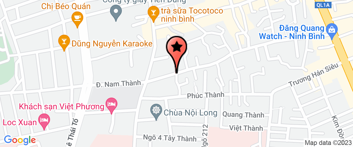 Map go to tin dung nhan dan Co So Phuc Thanh Fund