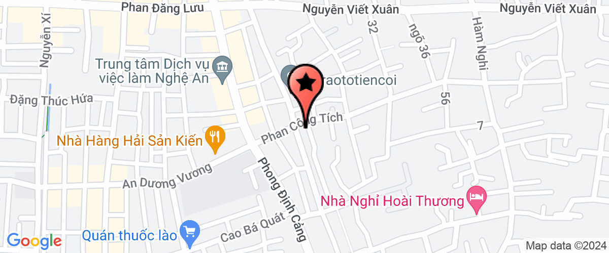 Map go to Lam Tue Anh Company Limited