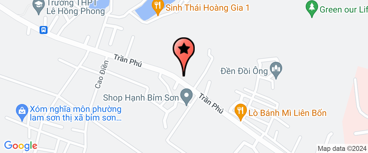Map go to Thai Thịnh Constructionjoint and Investment Tv Stock Company