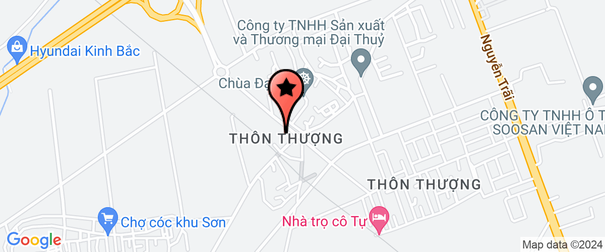 Map go to Huynh De Produce and Trading Invest Company Limited