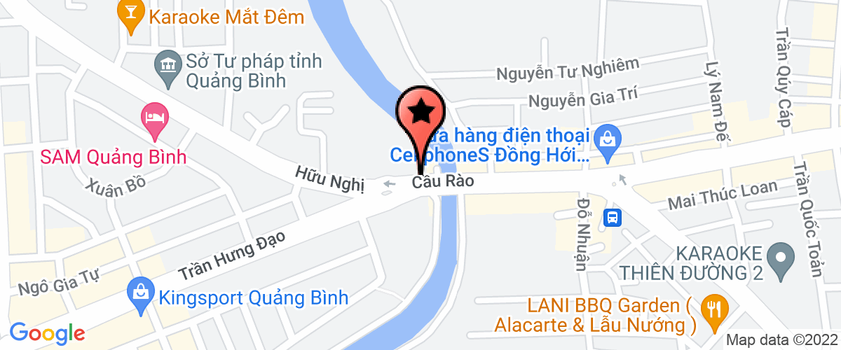 Map go to Tien Duong Trading And Production Company Limited
