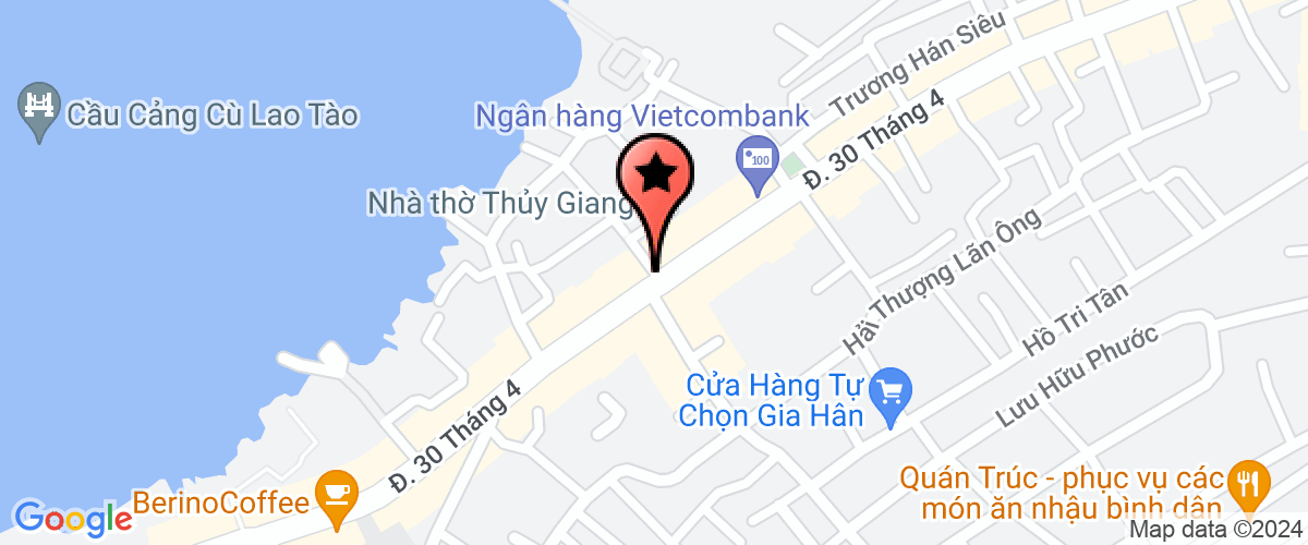 Map go to Bien Dong Navigation Services And Trading Production Company Limited