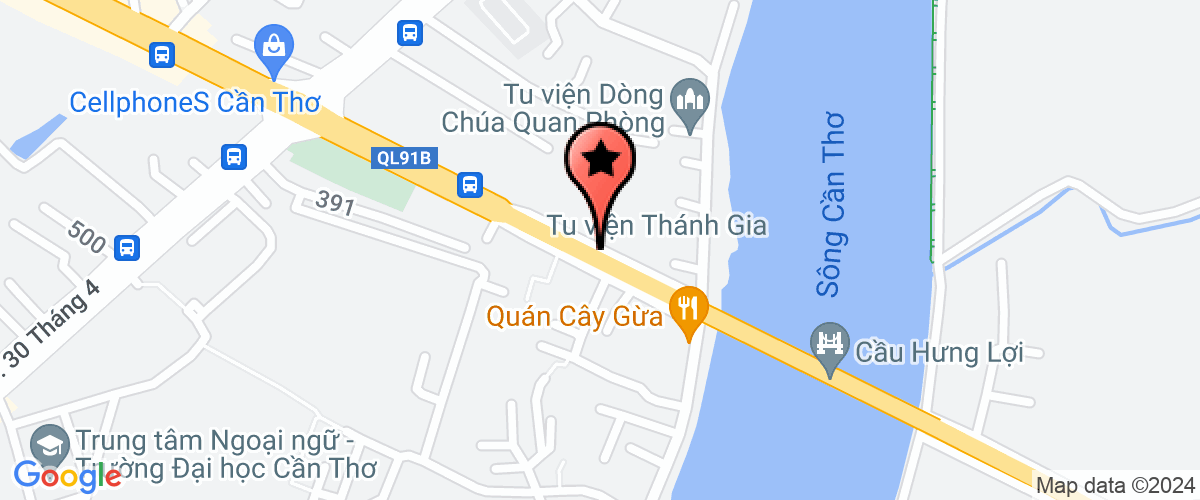 Map go to Viet Tri Training And Education Company Limited