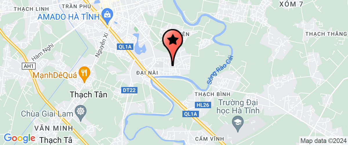 Map go to Dai Nai Elementary School