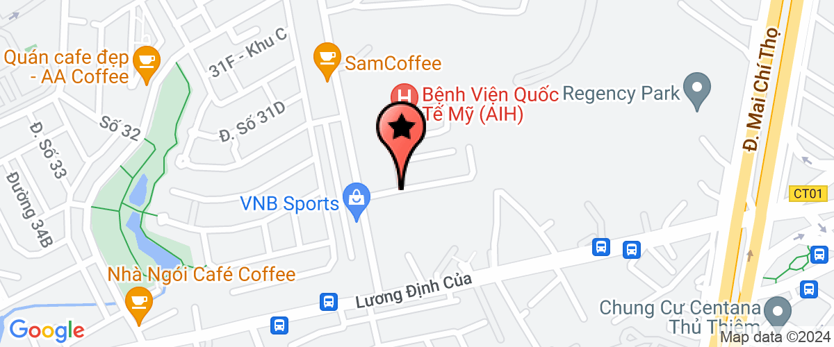 Bản đồ đến Công Ty TNHH Giấm Việt