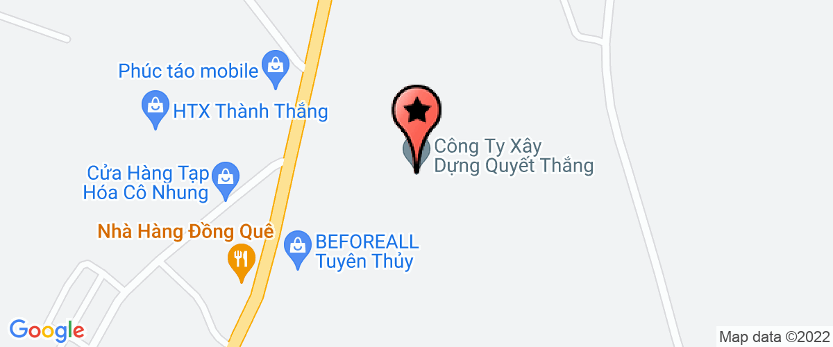 Map go to Lai Viet Huy Company Limited