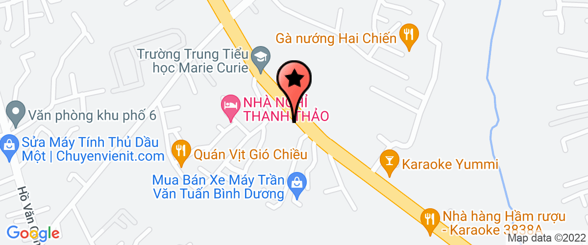 Map go to Mai Thanh Company Limited