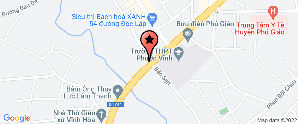 Map go to Ngoc Thy Company Limited