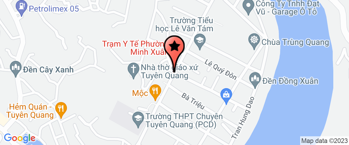 Map go to Hoang Ha Construction Consultant Company Limited