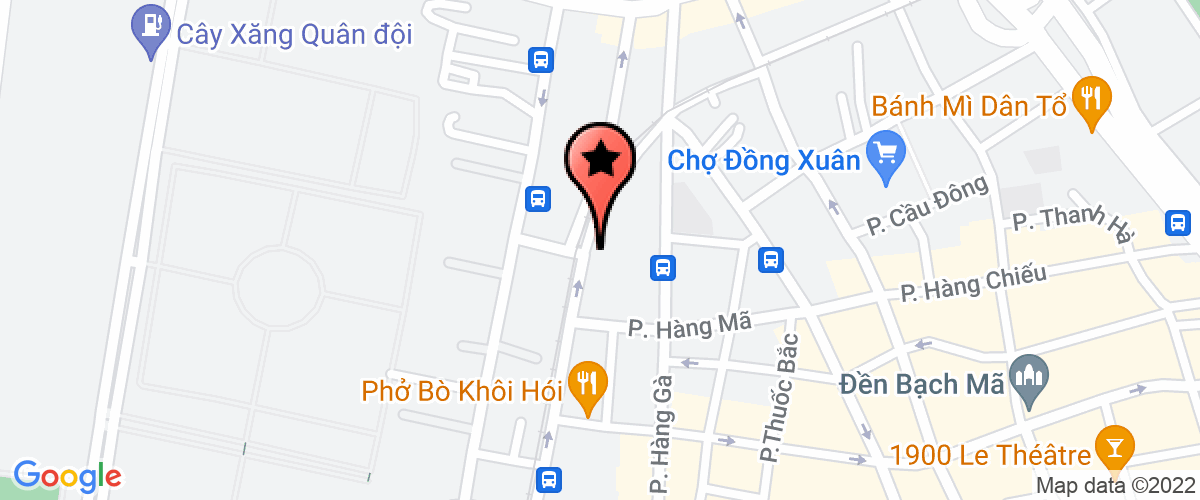Map go to Cat Thinh Xanh Ha Noi Joint Stock Company