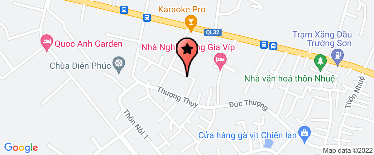 Map go to Hoang Thang Tan Tay Do Company Limited