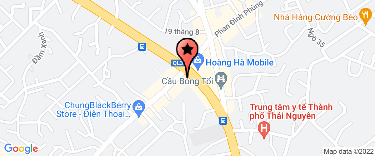 Map go to lien doanh Hoang Viet Company Limited