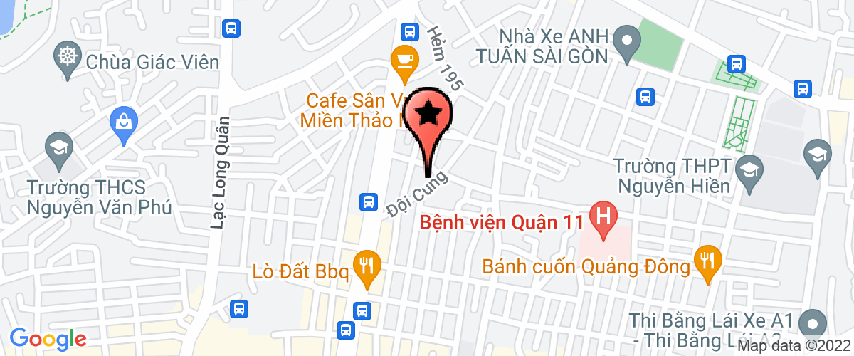 Bản đồ đến Công Ty TNHH Bình Quang Minh