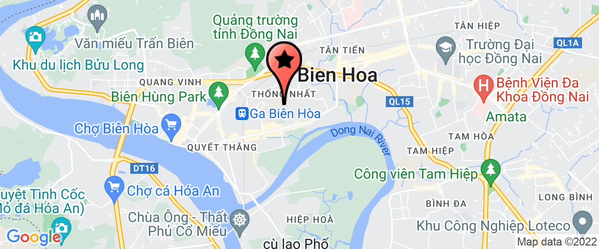 Map go to Thien Nien Ky Trading Construction Investment Joint Stock Company