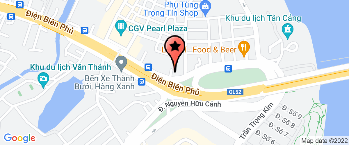 Map go to Hoang Phuc Service Trading Investment Joint Stock Company