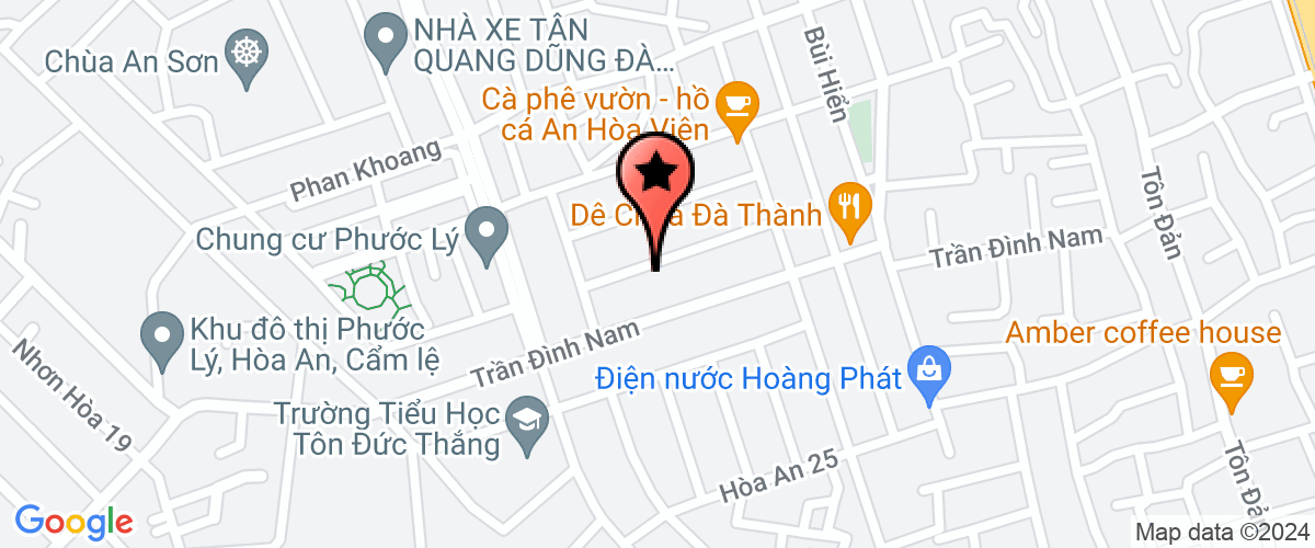 Map go to Dinh Viet Production Company Limited