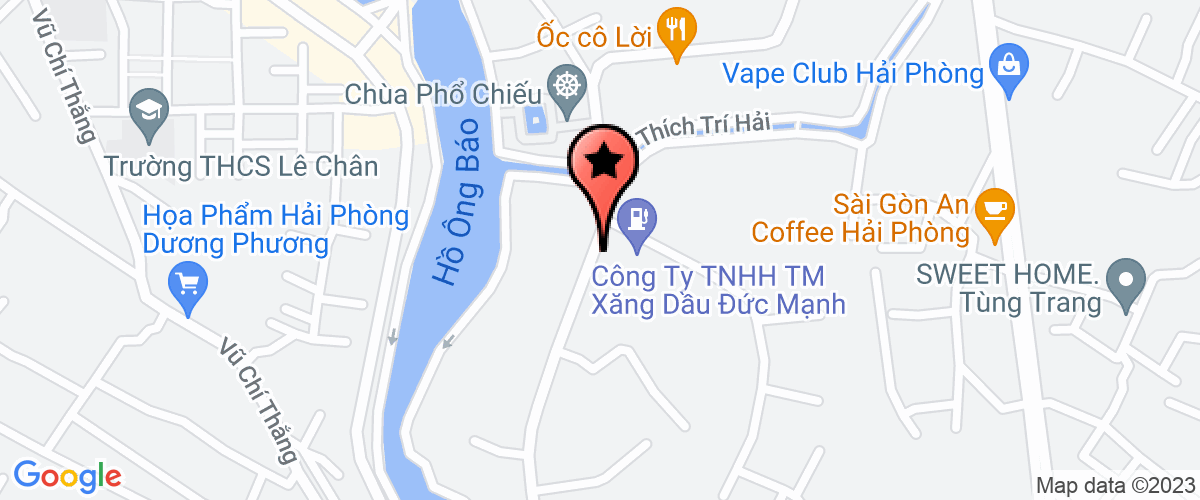 Map go to Thien Huy Trading Investment Company Limited