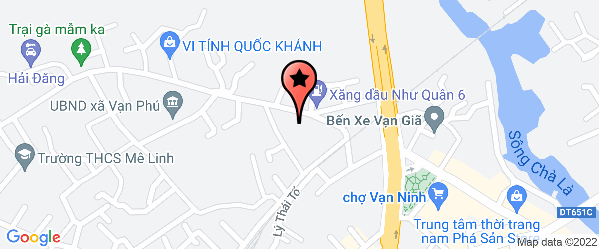 Map go to Truc Han Company Limited