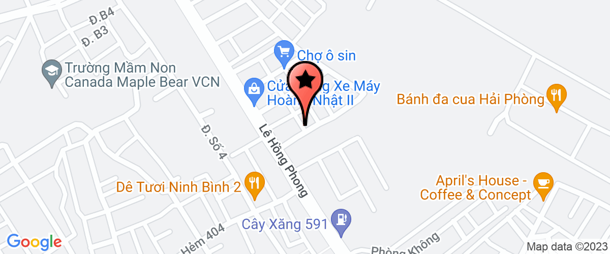 Map go to Hoang Chien Thi Nt Company Limited