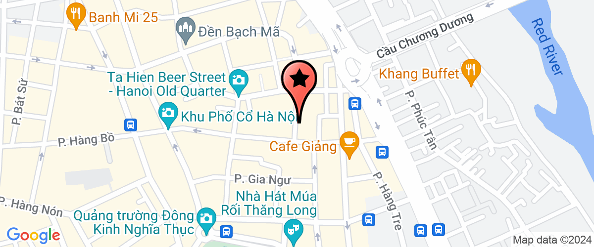 Map go to Tran Gia Hung Development Investment Company Limited