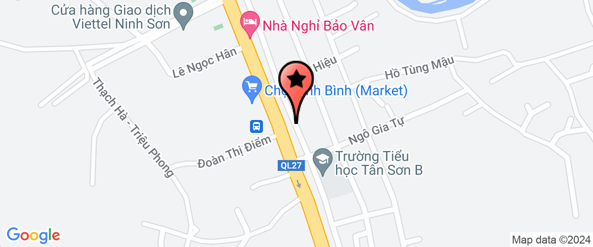 Map go to Mua Vang Private Enterprise