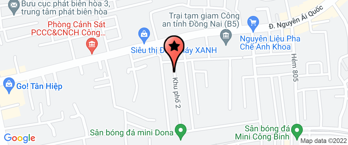 Map go to Thanh Thao Wood Trading Production Company Limited