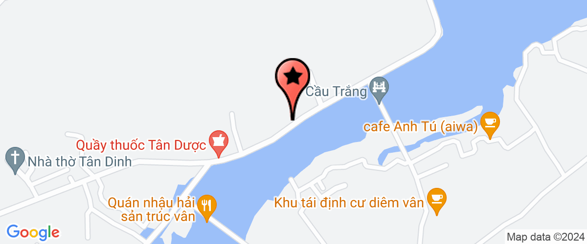 Map go to Men Hoang Ha Mien Trung Brick Company Limited