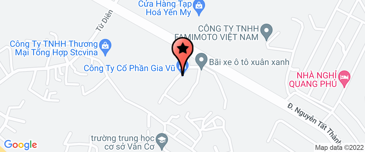 Map go to Trần Phong Development Company Limited