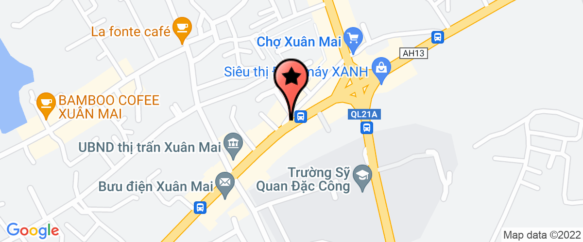 Map go to Ngoc Sang Gold And Silver Private Enterprise