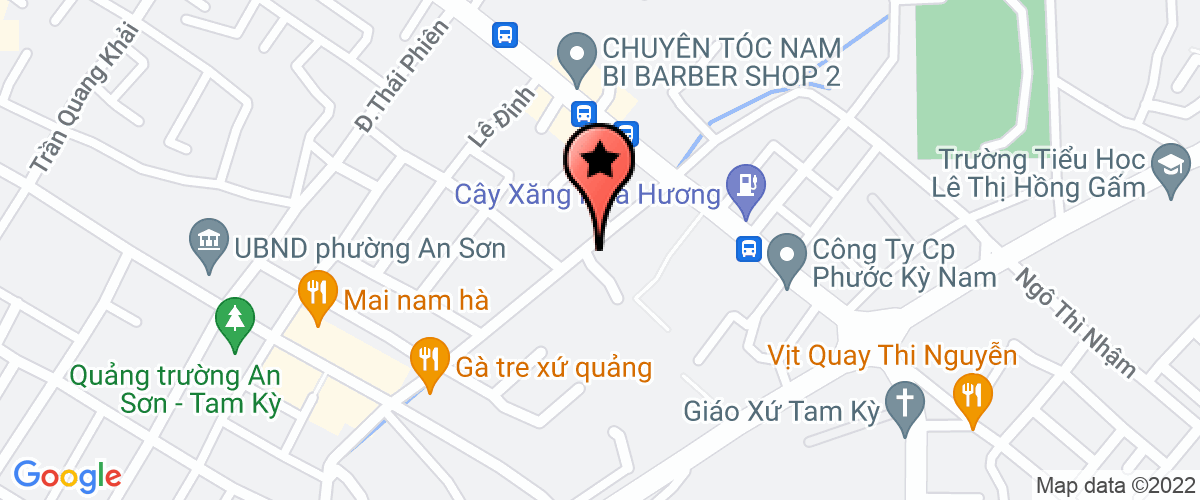 Map go to Tts - Quang Nam Contruction Joint Stock Company