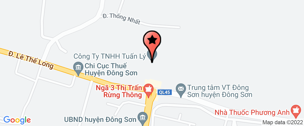 Map go to Tien Thanh Private Enterprise