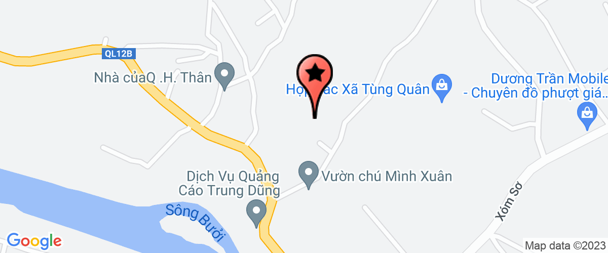 Map go to Tran Giau Private Enterprise
